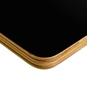 Inne meble biurowe - Blat do biurka/stołu Spacetronik 140x80 czarny - miniaturka - grafika 1