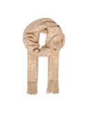 Apaszki i szaliki damskie - Guess Szalik AW5453 VIS03 Beżowy - miniaturka - grafika 1