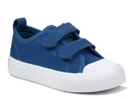 Buty dla dziewczynek - Trampki dziecięce granatowe Big Star TT374159 na rzepy tekstylne niskie-26 - miniaturka - grafika 1