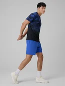 Spodenki męskie - 4F Spodenki treningowe szybkoschnące męskie - niebieskie XXL - miniaturka - grafika 1