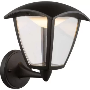 Globo Lighting Elewacyjna LAMPA ścienna DELIO 31825 klasyczna OPRAWA zewnętrzna LED 7W latarenka IP44 czarna 31825 - Lampy ogrodowe - miniaturka - grafika 2