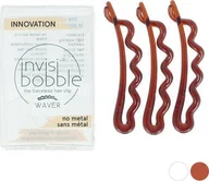 Ozdoby do włosów - Invisibobble Akcesoria do Włosów Invisibobble Waver Invisibobble (3 Pcs) - Brązowy - miniaturka - grafika 1