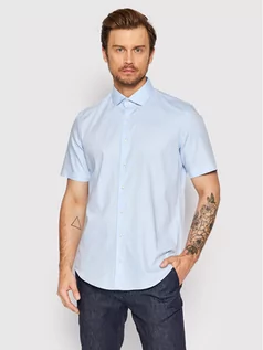 Koszule męskie - Pierre Cardin Koszula C6 15490/000/9000 Niebieski Regular Fit - grafika 1