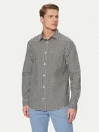 Koszule męskie - Tommy Jeans Koszula Poplin Check DM0DM21115 Czarny Regular Fit - miniaturka - grafika 1