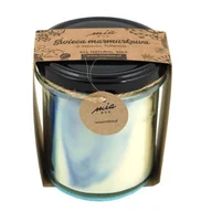 Świece - MIA BOX Świeca sojowa marmurkowa o zapachu Tuberose 240g - miniaturka - grafika 1