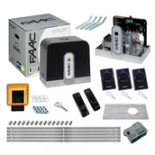 Zestawy do bram - FAAC Zestaw CYCLO C721 24V FULL do bram przesuwnych do 800 kg - miniaturka - grafika 1