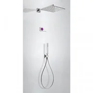 Akcesoria hydrauliczne - Tres 9286563 9286563 ESPACIO Podtynkowy termostatyczny elektroniczny zestaw prysznicowy SHOWER - miniaturka - grafika 1