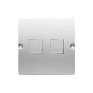 Klawisze i ramki - Simon Pokrywa gniazda podwójnego RJ12/RJ45 biała BMGK1P/11 Basic - miniaturka - grafika 1
