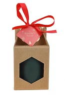 Zestawy upominkowe - Świąteczny Zestaw Prezentowy Świeca Czarny Mat 270 ml - miniaturka - grafika 1