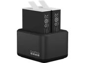 Akcesoria fotograficzne - Ładowarka GOPRO Dual Battery Charger + 2 baterie Enduro Czarny - miniaturka - grafika 1