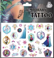 Zabawki kreatywne - Tatuaże Kraina Lodu Zmywalne dla dzieci Kraina Lodu Elza Frozen K3 - miniaturka - grafika 1