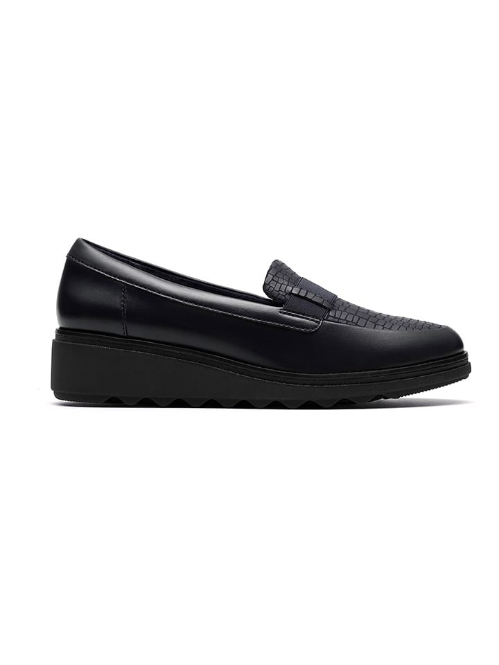 Clarks Skórzane mokasyny 