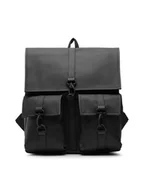 Plecaki - Rains Plecak MSN Cargo Bag 13740 Czarny - miniaturka - grafika 1