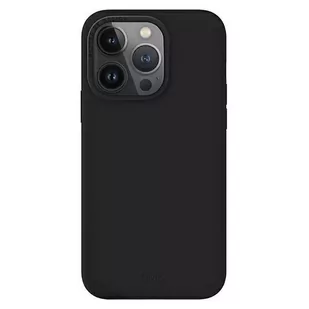 Uniq Etui etui Lino do iPhone 14 Pro Max 6,7" czarny/midnidght black - Etui i futerały do telefonów - miniaturka - grafika 2