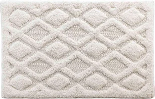 Douceur d`Interieur Dywanik łazienkowy NEMESIS, 100% bawełny, ecru, 50 x 80 cm - Dywaniki łazienkowe - miniaturka - grafika 1