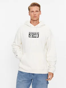 Converse Bluza Cons Hoodie Bb 10024013-A07 Écru Regular Fit - Bluzy męskie - miniaturka - grafika 1