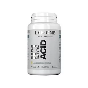 LAB ONE N°1 Butyric ACID - (kwas masłowy) 60 kapsułek 7902-60582 - Suplementy naturalne - miniaturka - grafika 1