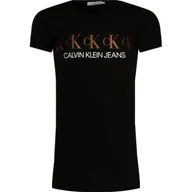 Sukienki i spódniczki dla dziewczynek - CALVIN KLEIN JEANS Sukienka - miniaturka - grafika 1