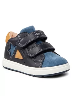 Buty dla chłopców - Geox Sneakersy B Biglia B. A B164DA 08522 C4021 Granatowy - grafika 1