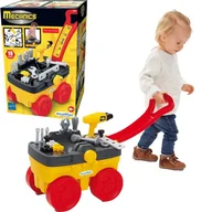 Zabawy w naśladowanie dorosłych - Ecoiffier Wózek Transportowy Mechanika 19 akcesoriów - miniaturka - grafika 1