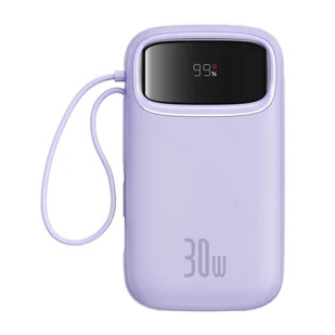 Powerbank Baseus QPow 2 20000mAh 30W 2xUSB-C (fioletowy) - Powerbanki - miniaturka - grafika 1