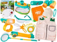 Mały naukowiec - KOLOROWY ZESTAW PODRÓŻNIKA SIATKA NA MOTYLE AKCESORIA - miniaturka - grafika 1