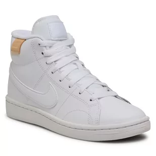 Nike Buty Court Royale 2 Mid CT1725 100 White/White - Buty sportowe damskie - miniaturka - grafika 1