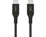 Kable USB - Belkin BoostCharge USBC-C 240W CABLE 1M BLK - miniaturka - grafika 1