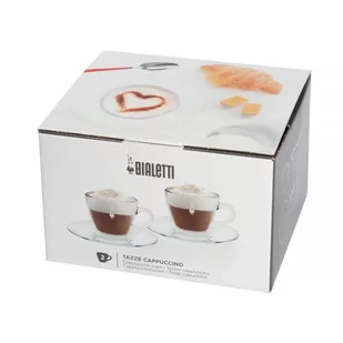 Bialetti Komplet 2 Filiżanek Cappuccino z podstawkami DCRAST0007 - Filiżanki - miniaturka - grafika 3