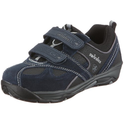 Swissies Mark BF002 półbuty chłopięce, niebieski - Blaudk Navy Antracite - 30 EU