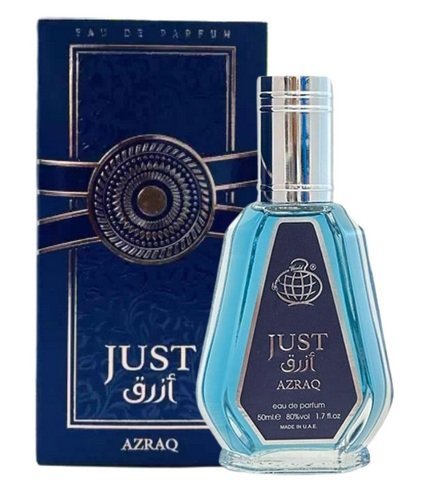 FRAGRANCE WORLD JUST AZRAQ 50ML WODA PERFUMOWANA DLA KOBIET