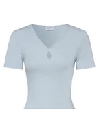 Koszulki i topy damskie - Noisy May - T-shirt damski  Maya, niebieski - miniaturka - grafika 1