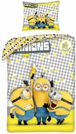 Pościel dla dzieci - Faro Pościel bawełniana 100x135 Minionki - miniaturka - grafika 1