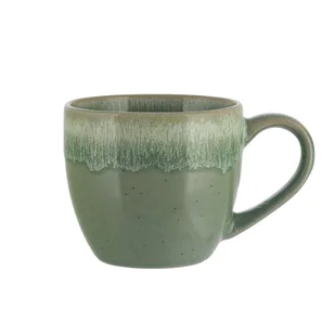Altom, reactive cascade filiżanka do kawy ceramiczna 220 ml ze spodkiem 14 cm w opasce - Filiżanki - miniaturka - grafika 1