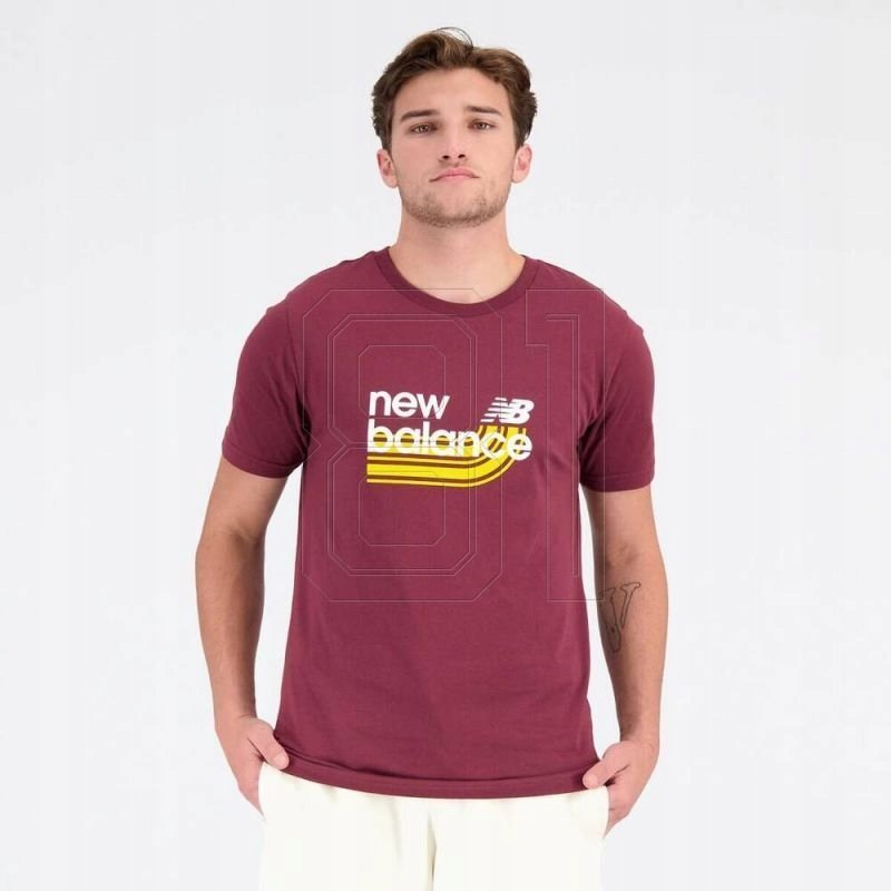 Koszulka New Balance Sport Core Graphic Cotton BG M MT31908BG S