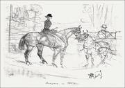 Plakaty - Galeria Plakatu, Plakat, Horsewoman and Cart, Henri De Toulouse-Lautrec, 80x60 cm - miniaturka - grafika 1