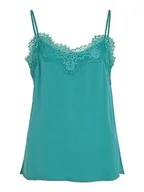 Koszulki i topy damskie - Vila Damski top koronkowy Vicava New Lace Singlet/Su-Noos, Alhambra, 44 - miniaturka - grafika 1