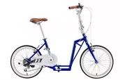 Hulajnogi - The-Sliders Lite Navy Blue gustowny i komfortowy, składany rower, hulajnoga 2w1, EAN 0590987662419 - miniaturka - grafika 1