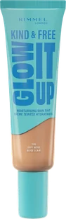 Rimmel Kind & Free Glow It Up Skin Tint Nawilżający podkład do twarzy, 200 Soft Beige - Podkłady do twarzy - miniaturka - grafika 1