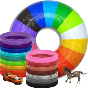 Filament Pla Do Długopisu 3D Wkłady 300M  Wkład 3D Pen Kolorowe - Filamenty i akcesoria do drukarek 3D - miniaturka - grafika 1