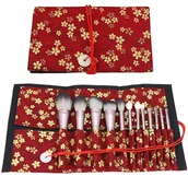 Kosmetyczki, organizery i kuferki - Kosmetyczka na pędzle do makijażu, organizer wiązany - miniaturka - grafika 1