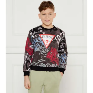 Guess Bluza Regular Fit - Bluzy dla chłopców - miniaturka - grafika 1