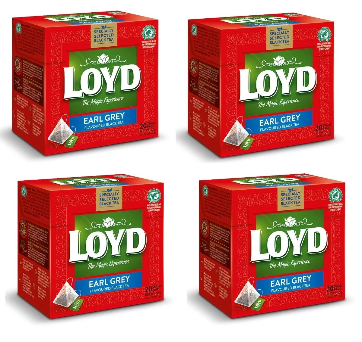 Loyd Tea Herbata Earl Grey 20x1.7 g Earl Grey 20x1.7 g