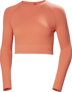 Helly Hansen Helly Hansen damska koszulka W ALLURE SEAMLESS CROP LS TOP 53939 284 L - Koszulki i topy damskie - miniaturka - grafika 1