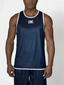 Kimona, stroje i obuwie - Leone Koszulka Bokserska Dwustronna Niebieska/Czerwona S - miniaturka - grafika 1