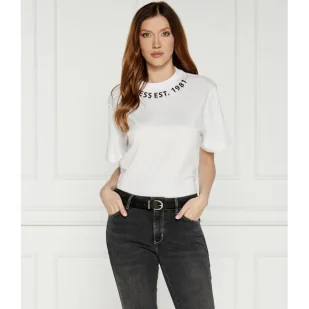 GUESS T-shirt | Relaxed fit - Koszulki i topy damskie - miniaturka - grafika 1