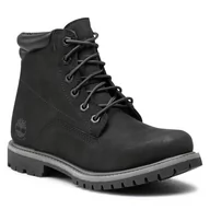 Botki damskie - Timberland Trapery Waterville 6in Basic Wp TB0A17VM0011 Black Nubuck - miniaturka - grafika 1