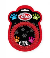 Zabawki dla psów - PET NOVA Pet Nova Ringo miętowe DentRing z gumy czerwone 12,5cm PPTN011 - miniaturka - grafika 1