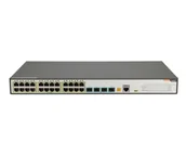 Akcesoria do monitoringu - FIBERHOME S4820-28T-X-PE-AC, L2 MAGANED, GIGABIT POE SWITCH, 24X 10/100/1000BASE-T, 4X 10G SFP+, 450W - miniaturka - grafika 1