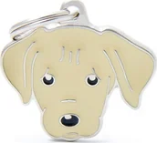 Odblaski i adresówki - Zawieszka Adresówka Identyfikator z grawerem dla psa Labrador - miniaturka - grafika 1